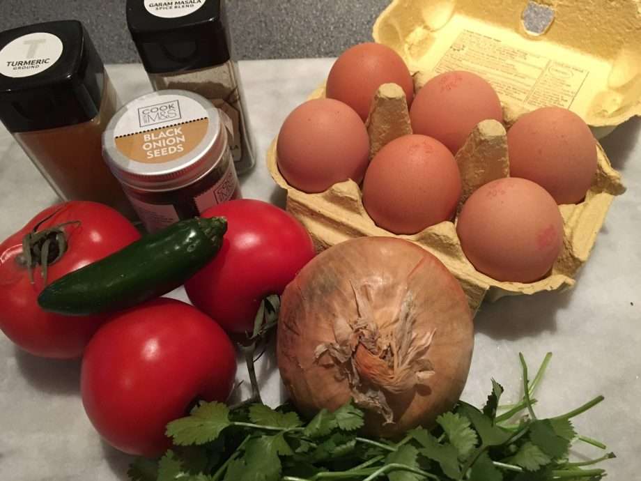 Spicy eggs