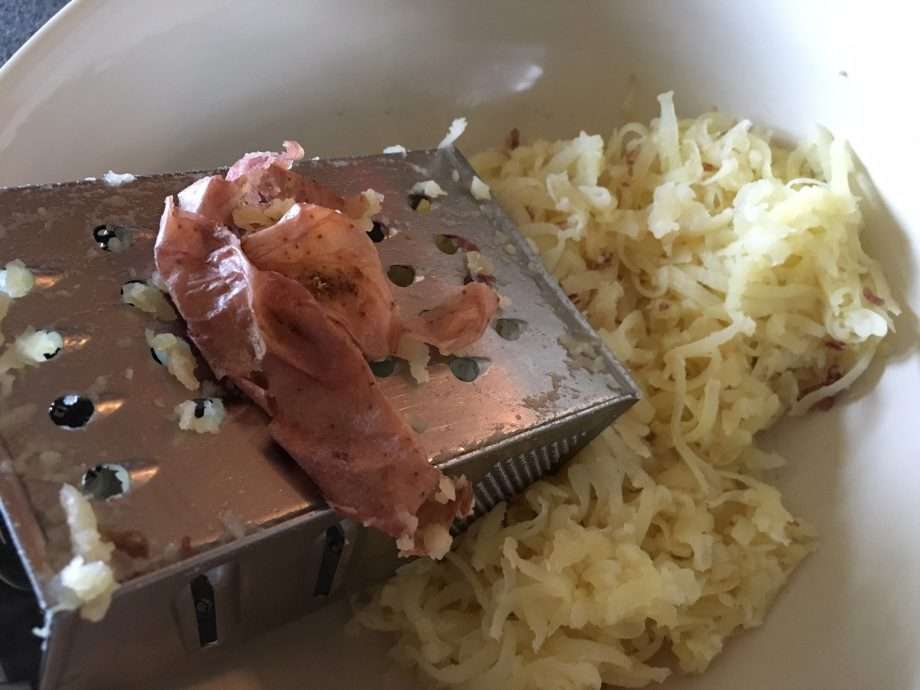 Potato rosti cakes