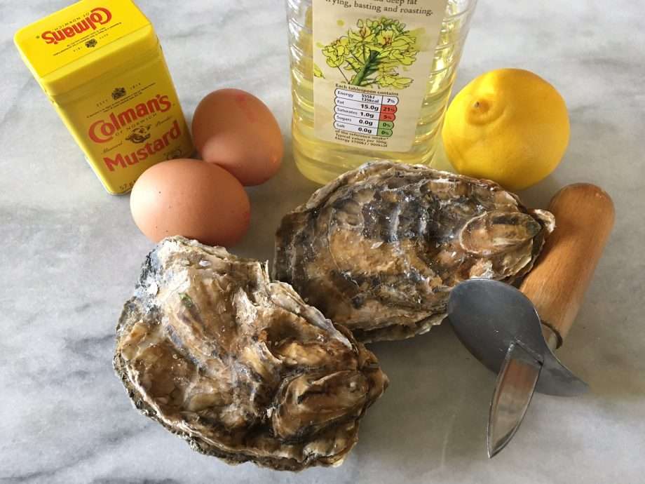 Oyster mayonnaise
