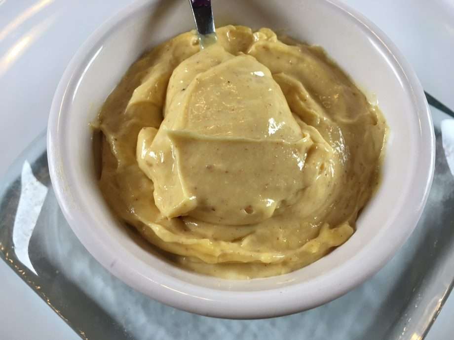 Brown butter hollandaise sauce