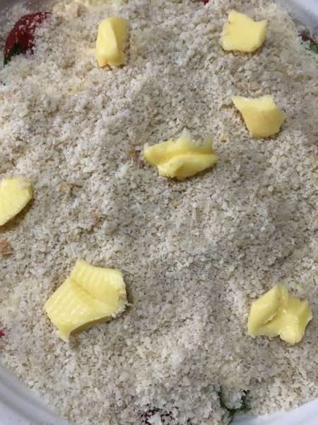 Baked Sole with Cherry Tomatoes and a Parmesan Crust