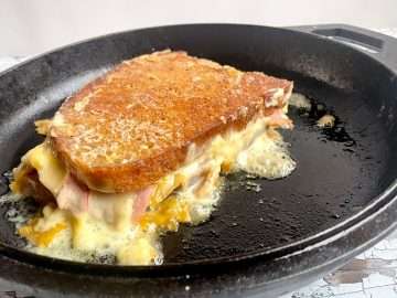 Kimcheese and Ham Toastie
